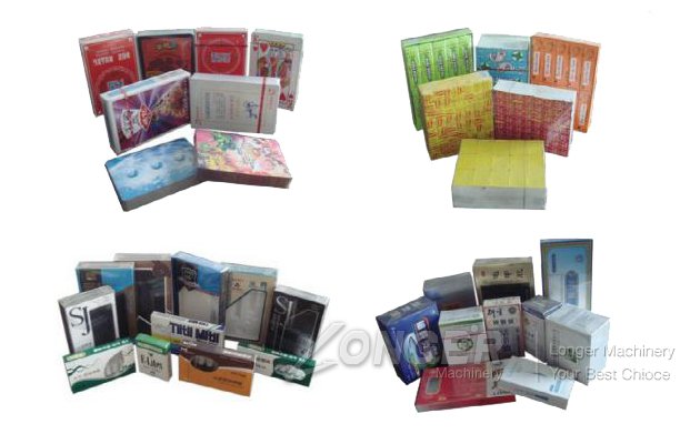 cellophane wrapping machine for cigarette case