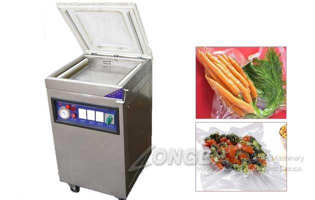 vegetables vacuum packing machine